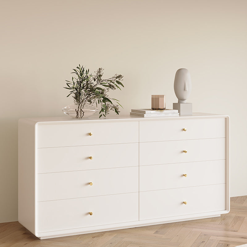 Classic Glam Storage Chest Dresser Wooden Dresser for Bedroom