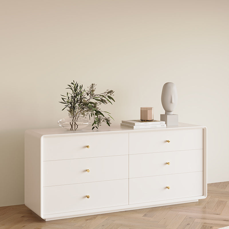 Classic Glam Storage Chest Dresser Wooden Dresser for Bedroom