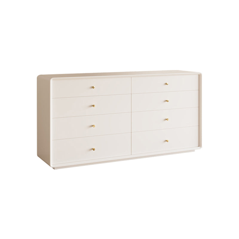 Classic Glam Storage Chest Dresser Wooden Dresser for Bedroom