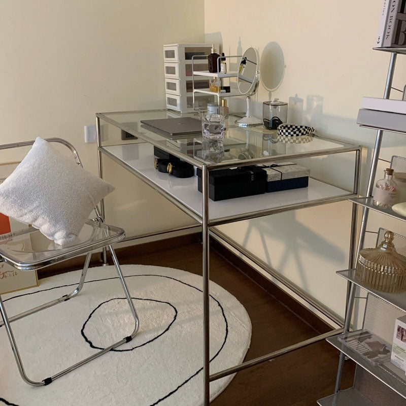 Modern Make-up Vanity Standing Glass  Makeup Vanity for Bedroom