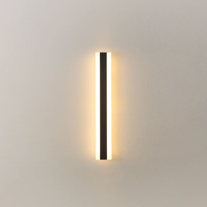 Modern Style Wall Lamp LED Waterproof Wall Mount Lamp with Acrylic Shade for Garden