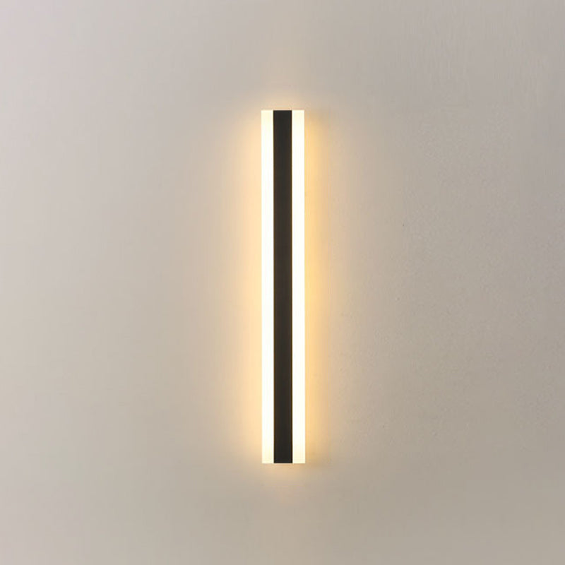 Modern Style Wall Lamp LED Waterproof Wall Mount Lamp with Acrylic Shade for Garden