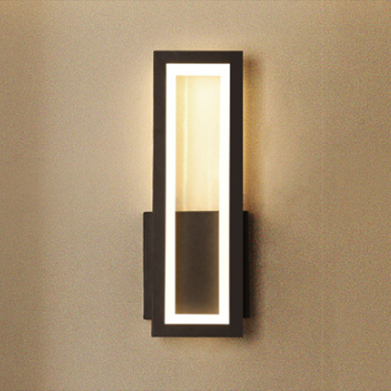 Simple Geometric Wall Lamps Metal Wall Light Fixture for Living Room