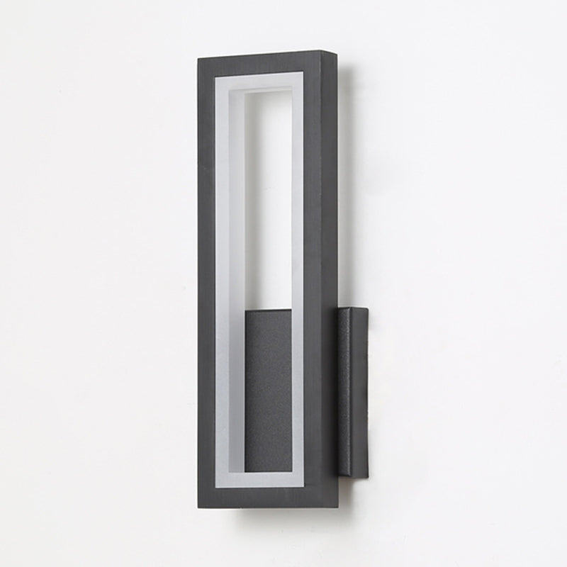 Simple Geometric Wall Lamps Metal Wall Light Fixture for Living Room