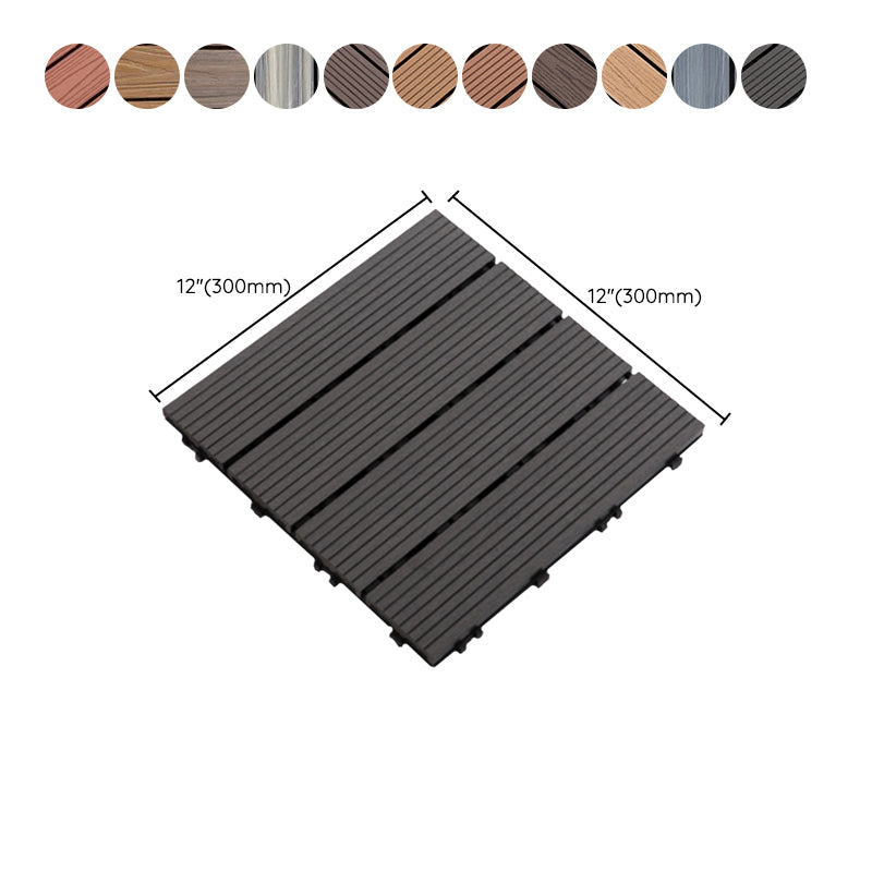 Interlocking Patio Flooring Tiles Striped Pattern Flooring Tiles Garden