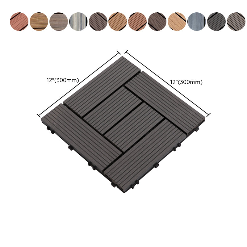 Interlocking Patio Flooring Tiles Striped Pattern Flooring Tiles Garden
