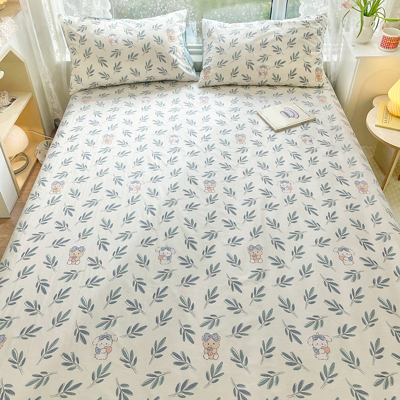 Modern Style Non-Pilling Sheet Printing Pattern Ultra-Soft Breathable Sheet