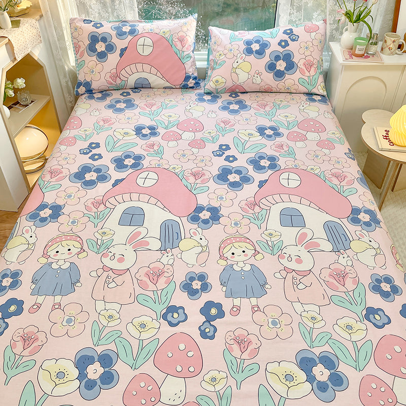 Modern Style Non-Pilling Sheet Printing Pattern Ultra-Soft Breathable Sheet