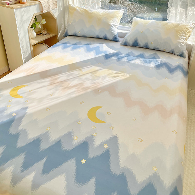 Modern Style Non-Pilling Sheet Printing Pattern Ultra-Soft Breathable Sheet