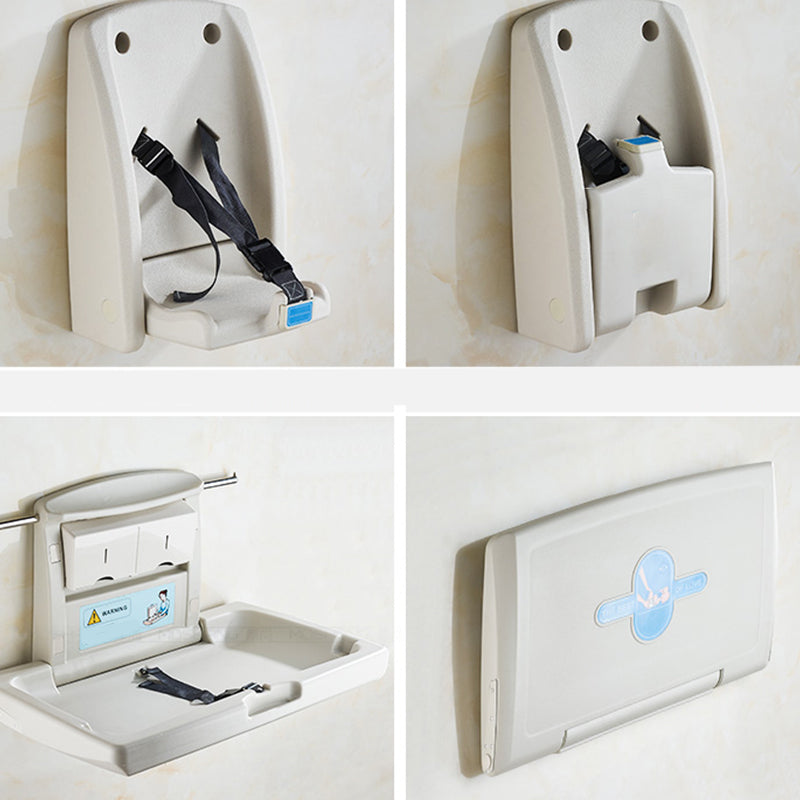 Folding Baby Changing Table Modern Changing Table in Matte Finish
