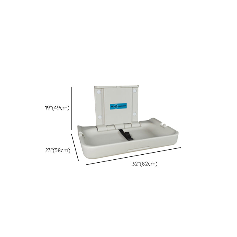 Folding Baby Changing Table Modern Changing Table in Matte Finish