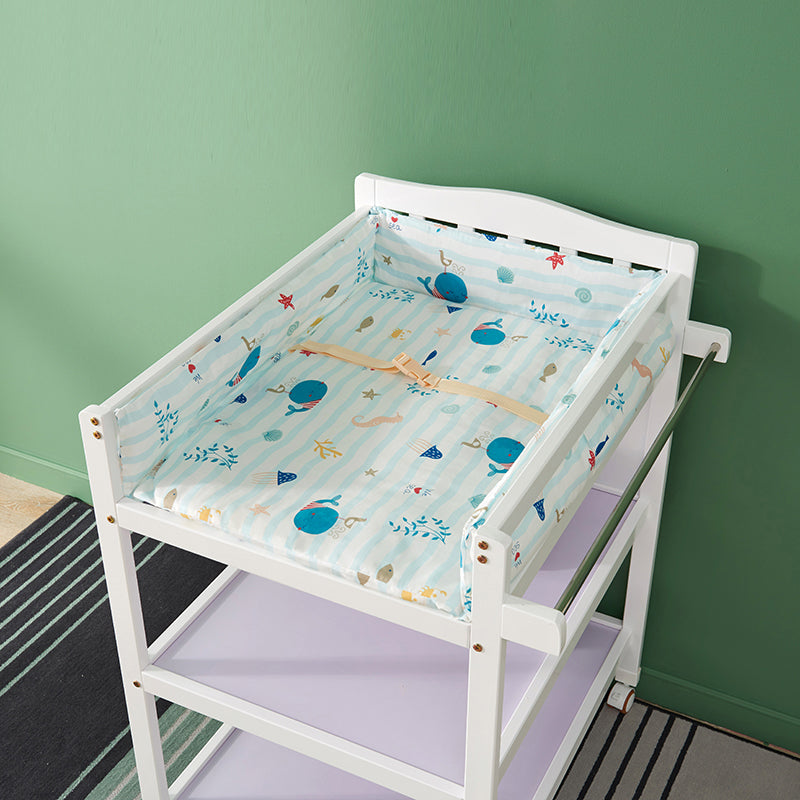 Modern Changing Table Flat Top  Wooden  Folding Changing Table