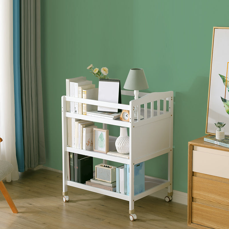 Modern Changing Table Flat Top  Wooden  Folding Changing Table