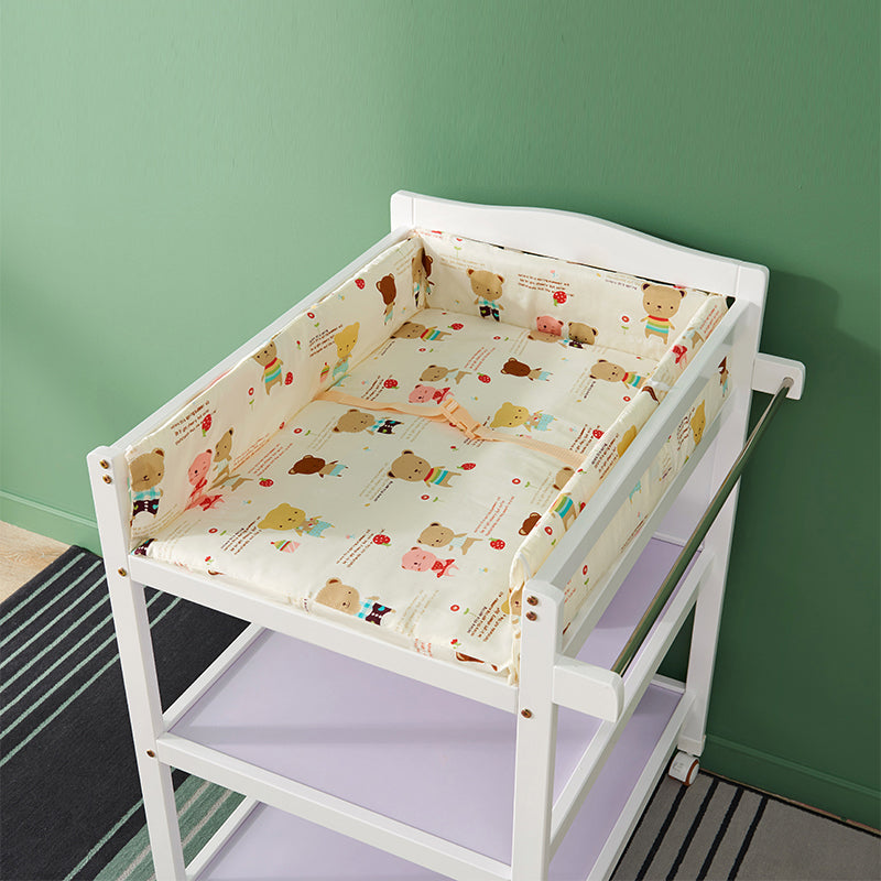 Modern Changing Table Flat Top  Wooden  Folding Changing Table