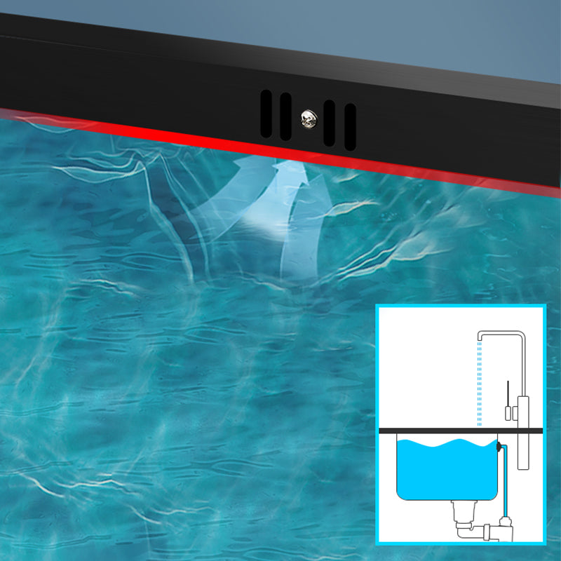 Stainless Steel Kitchen Sink Modern Kitchen Bar Sink with Drain Assembly