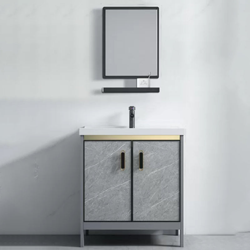Modern Bathroom Sink Vanity Freestanding Faucet Included Bathroom Vanity Set
