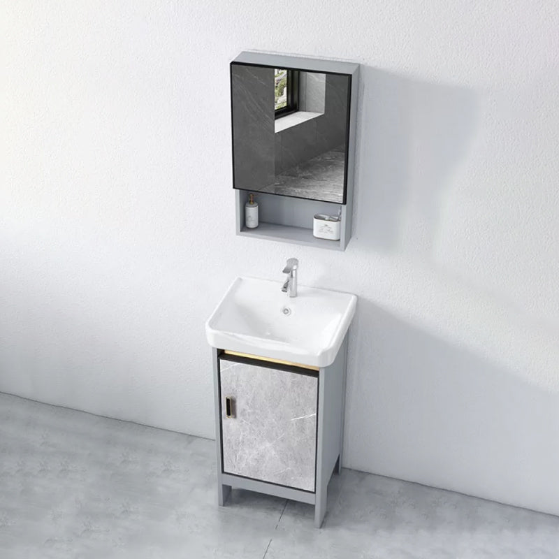 Modern Bathroom Sink Vanity Freestanding Faucet Included Bathroom Vanity Set