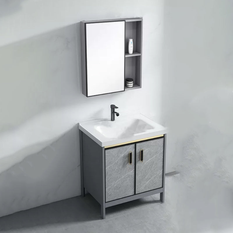 Modern Bathroom Sink Vanity Freestanding Faucet Included Bathroom Vanity Set