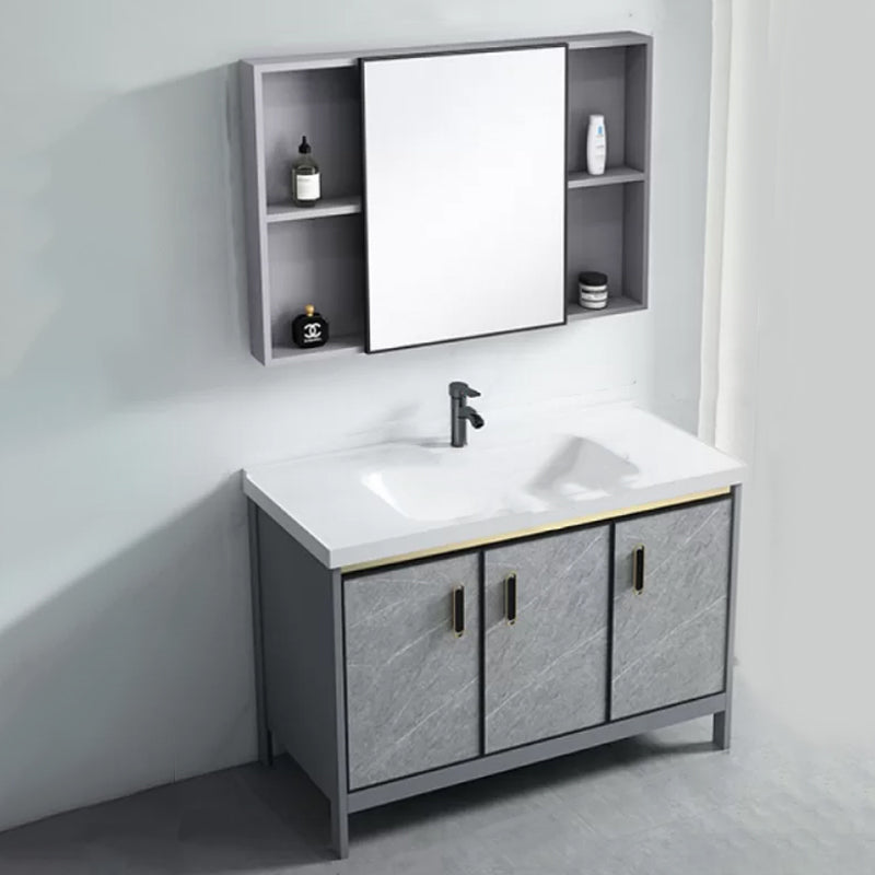 Modern Bathroom Sink Vanity Freestanding Faucet Included Bathroom Vanity Set