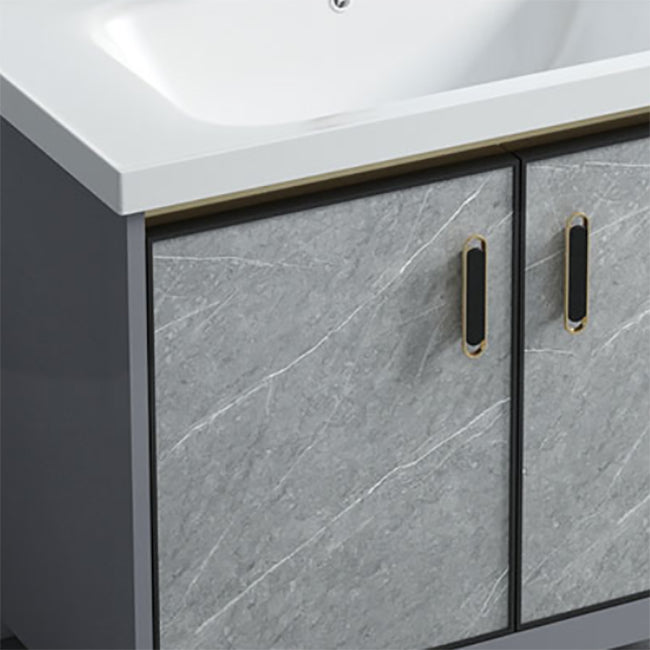 Modern Bathroom Sink Vanity Freestanding Faucet Included Bathroom Vanity Set
