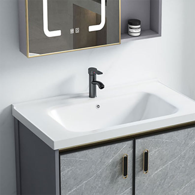 Modern Bathroom Sink Vanity Freestanding Faucet Included Bathroom Vanity Set