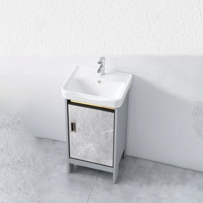 Modern Bathroom Sink Vanity Freestanding Faucet Included Bathroom Vanity Set