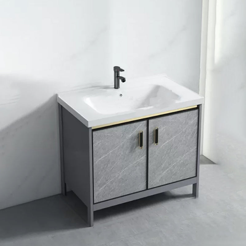 Modern Bathroom Sink Vanity Freestanding Faucet Included Bathroom Vanity Set