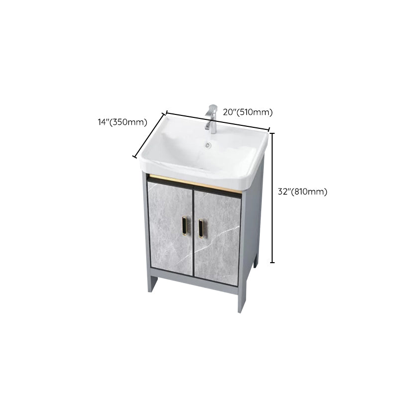 Modern Bathroom Sink Vanity Freestanding Faucet Included Bathroom Vanity Set