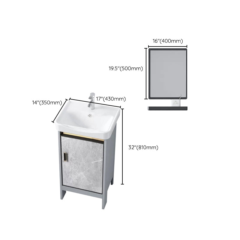 Modern Bathroom Sink Vanity Freestanding Faucet Included Bathroom Vanity Set