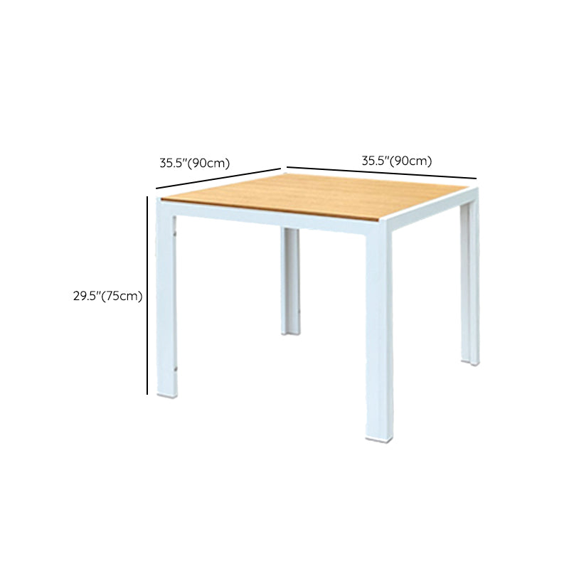Modern 1/5/7 Pcs Picnic Table Wood Rectangular Dining Table Set