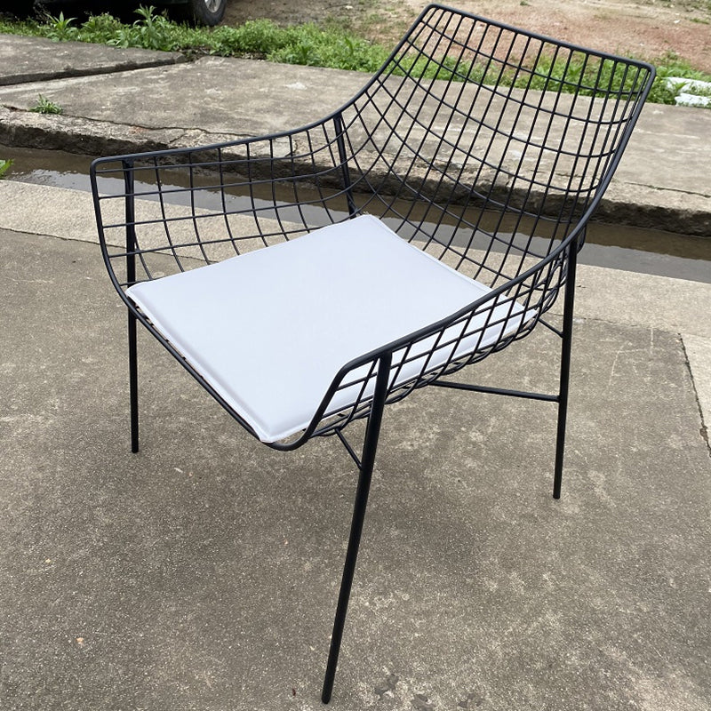 1/3/4/5 Pieces Patio Dining Table Set Modern Metal Bistro Table Set