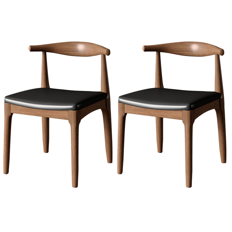 Modern Style Dinette Set 1/2/3/4/5 Pcs Round Solid Wood Dinette Table with Dining Chair