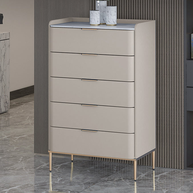 Classic Glam Storage Chest Stone Dresser with 5/4/3 Drawers , 15.6 Inch W