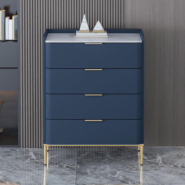 Classic Glam Storage Chest Stone Dresser with 5/4/3 Drawers , 15.6 Inch W