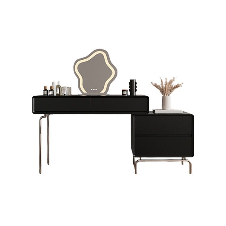 Modern Standing Makeup Vanity Desk Bedroom Vanity Dressing Table Set