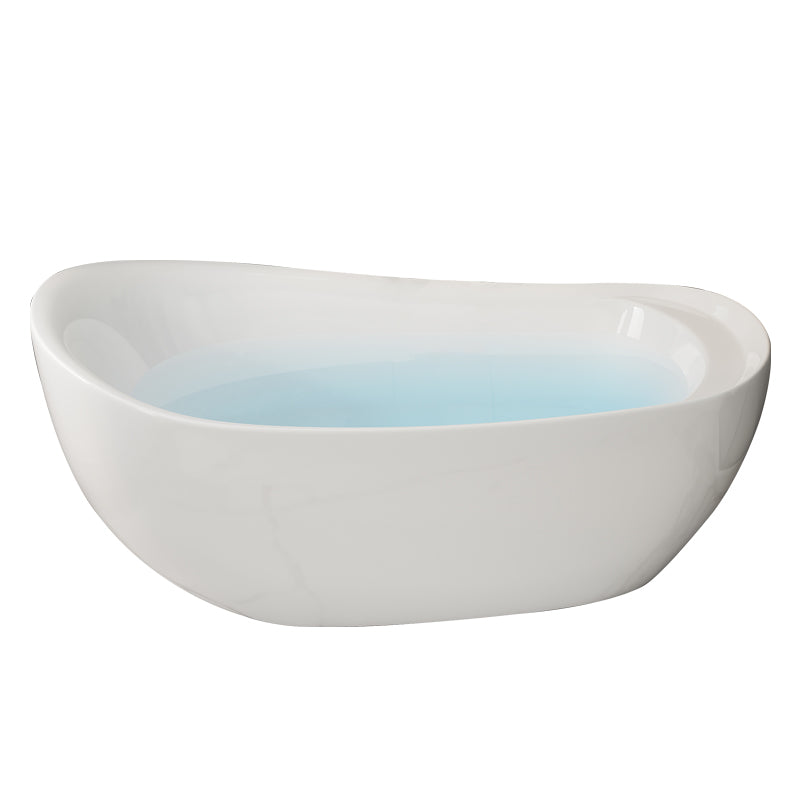 Antique Finish Soaking Modern Bath Stand Alone Oval Bath Tub