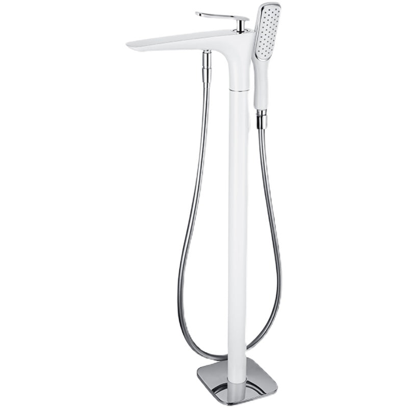 Traditional Style Freestanding Faucet Copper Floor Mount Freestanding Faucet