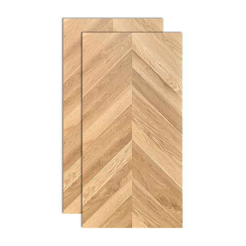 Modern Style Waterproof Floor Tile Wooden Effect Straight Edge Rectangle Floor Tile