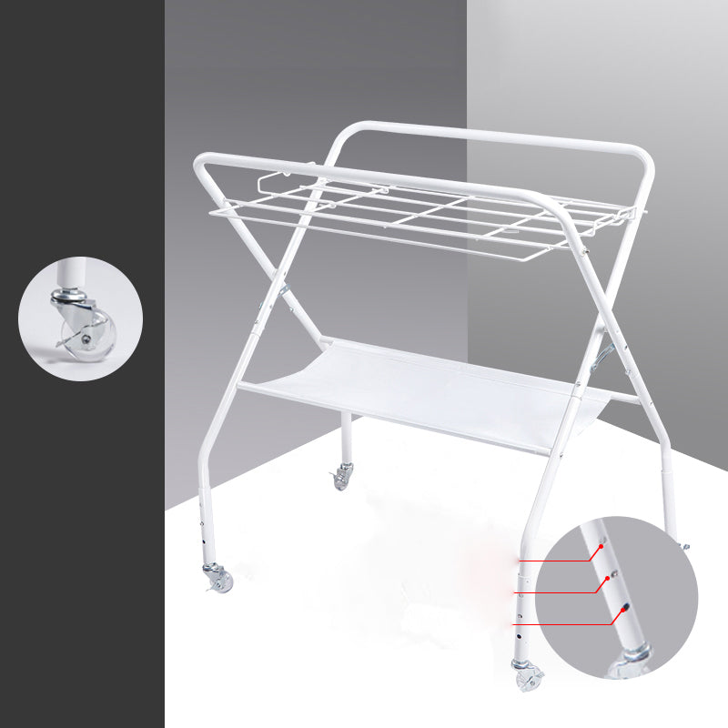 Portable Changing Table White Baby Changing Table with Shelf