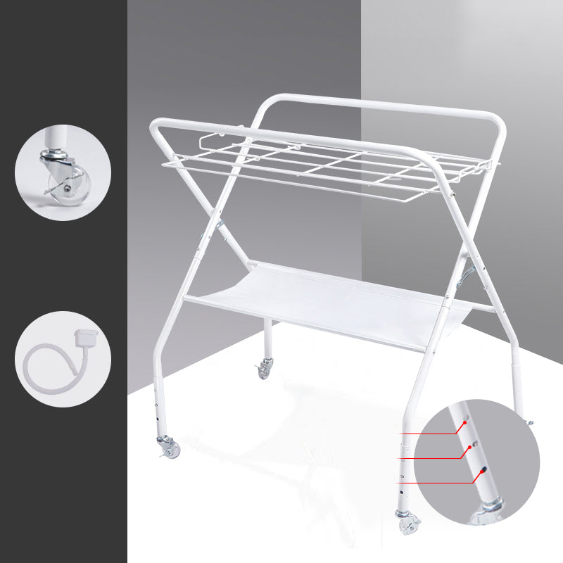 Portable Changing Table White Baby Changing Table with Shelf