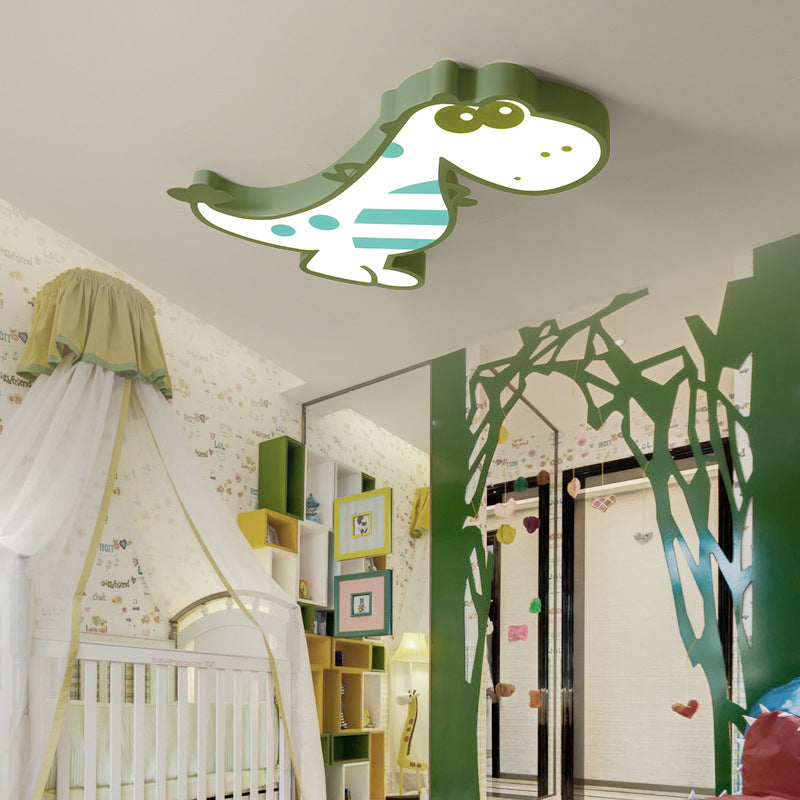 Metal Geometric Flush Mount Light Fixture Modern Flush Mount for Children's Room