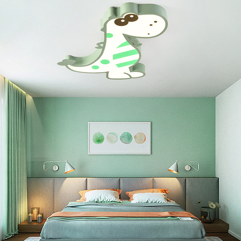 Metal Geometric Flush Mount Light Fixture Modern Flush Mount for Children's Room