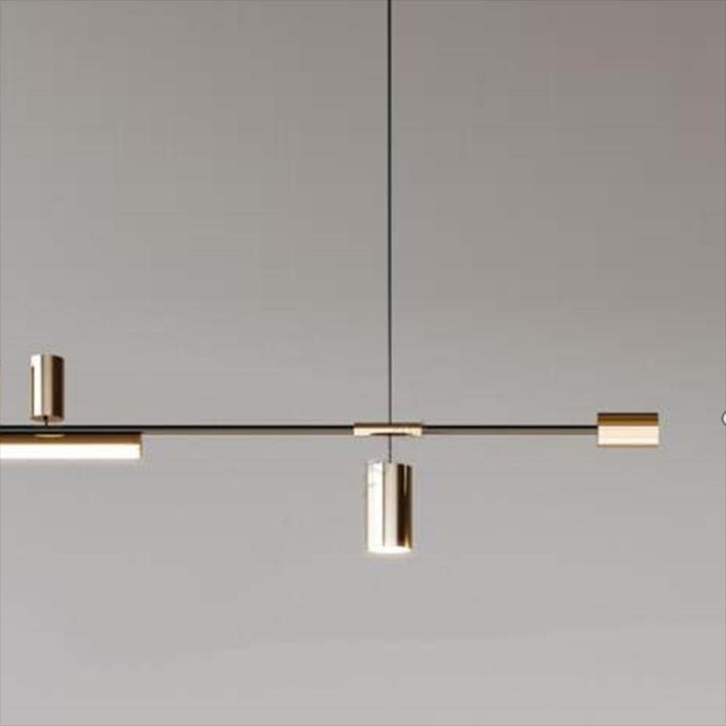 Modern LED Island Fixture Metal Ceiling Pendant Light for Kitchen