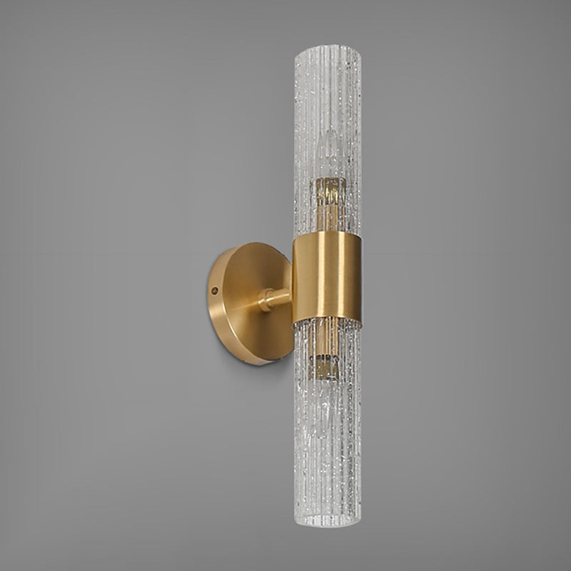 Modern Wall Light Fixture Minimalist Wall Light Sconce with Glass Shade for Bedroom