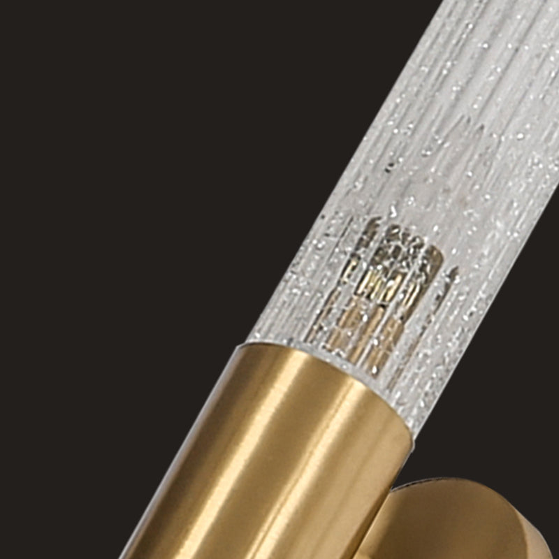 Modern Wall Light Fixture Minimalist Wall Light Sconce with Glass Shade for Bedroom