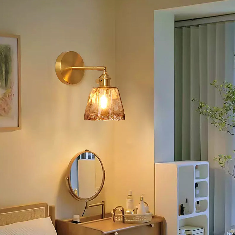 Modern Wall Lamp Geometric 1 Light Wall Vanity Lights for Bathroom