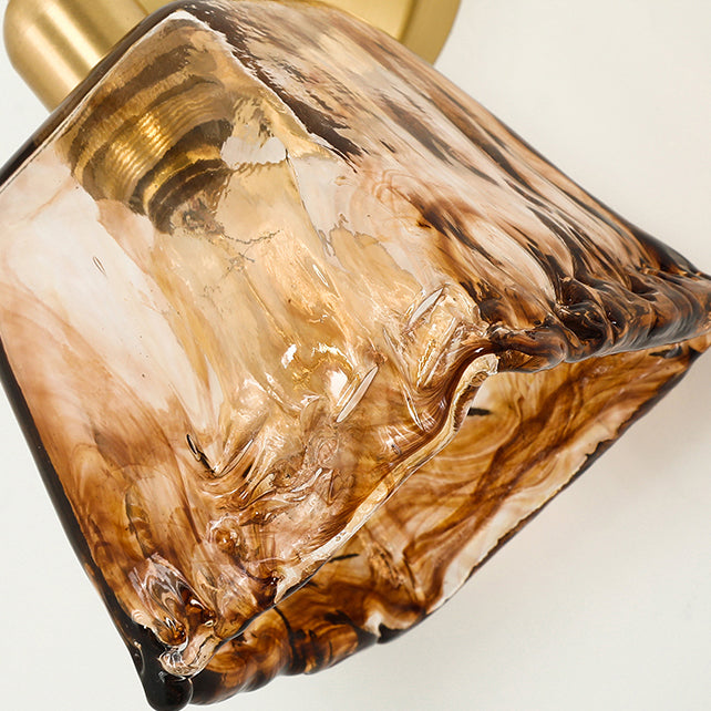 Modern Wall Lamp Geometric 1 Light Wall Vanity Lights for Bathroom