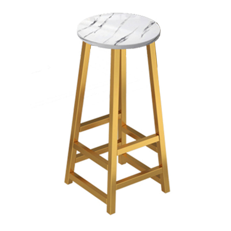 Glam Rectangle Wood Counter Table 3/4 Pieces Bar Table Set for Cafe