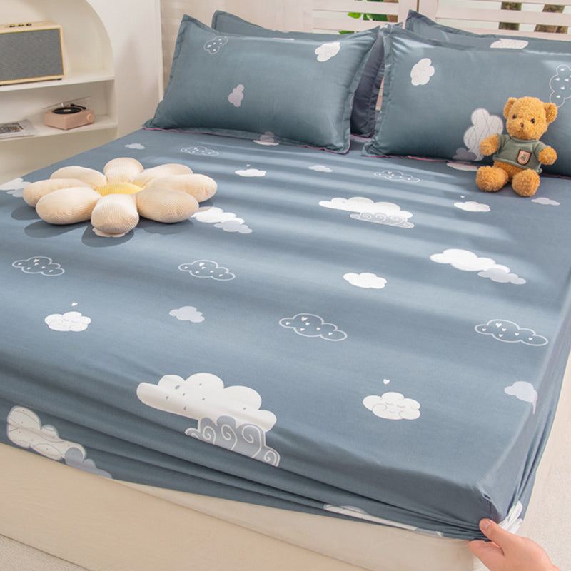 Modern Style Non-Pilling Sheet Floral Pattern Ultra-Soft Breathable Sheet