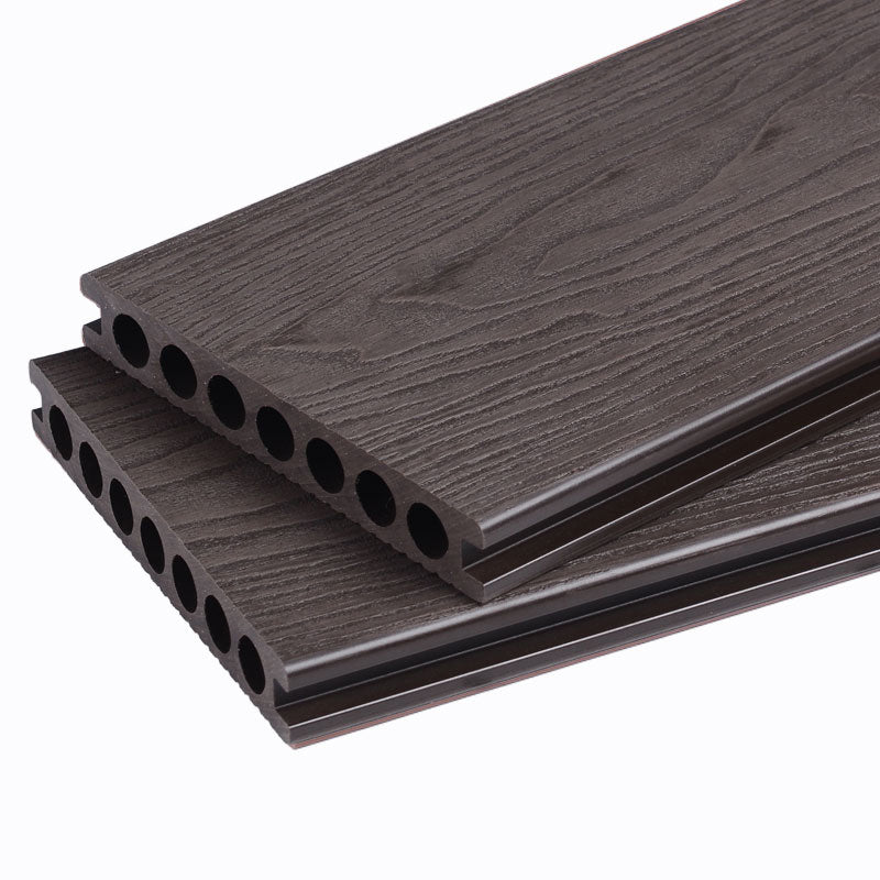 Embossed Nailed Decking Tiles Composite 118" x 5.5" Tile Kit Outdoor Patio